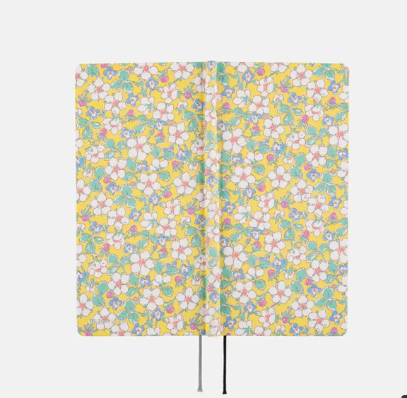 2025 Hobonichi Techo -  Liberty Fabrics: Paysanne Blossom Weeks Softcover Book / Weekly Horizontal / Jan start / Mon start