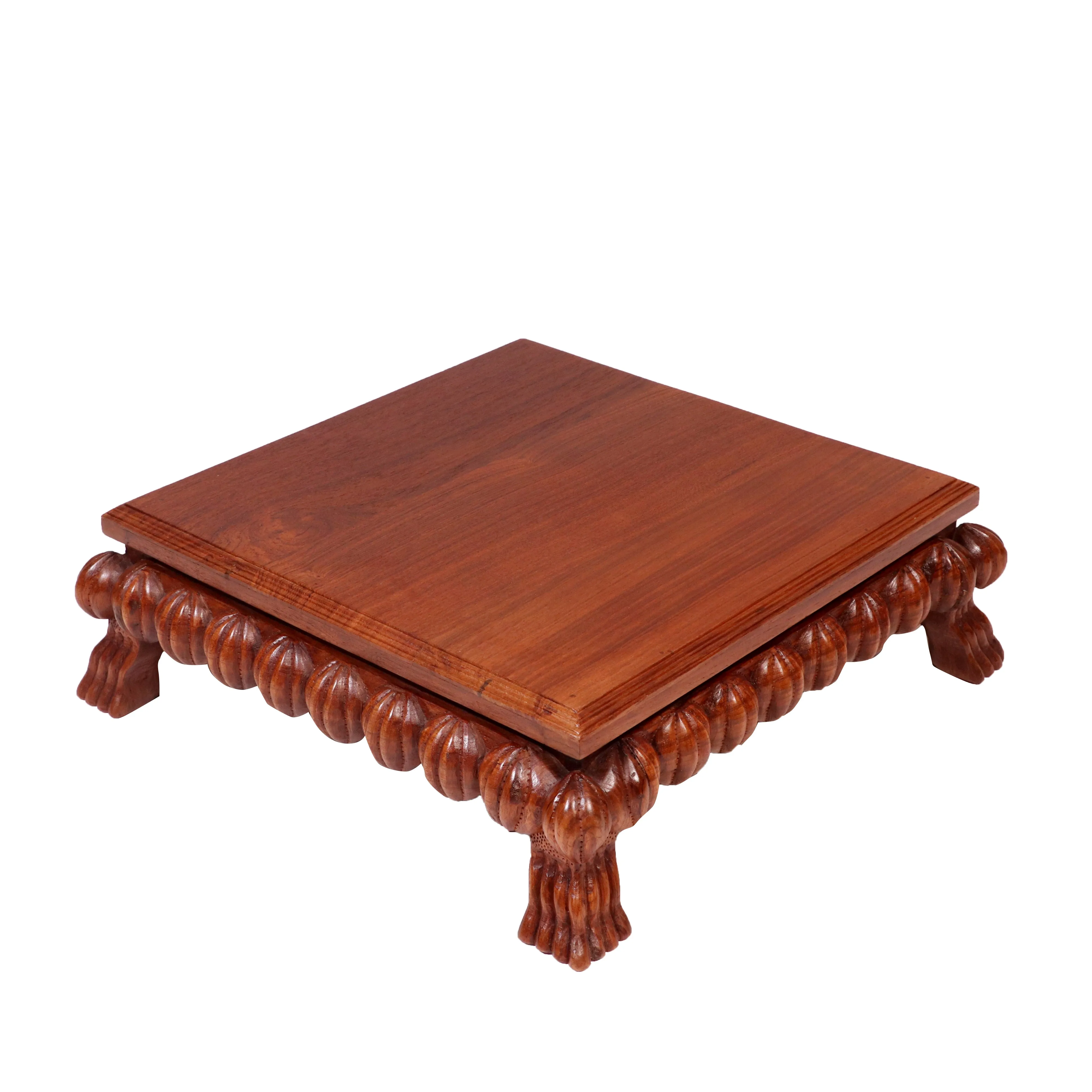 Adizya Traditional Signature Teak Wood Bajot