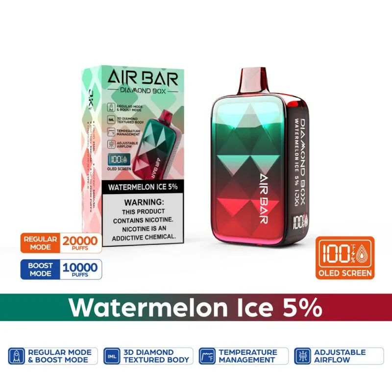 Air Bar Diamond Box Disposable