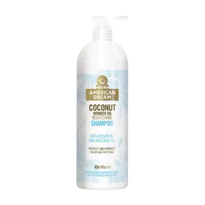 American Dream Coconut Wonder Oil Nourishing Shampoo with Argan Oil and Avocado Oil 16oz