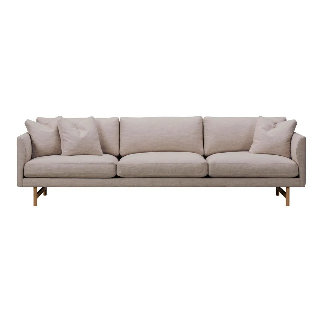 Calmo Sofa 80 - 3-Seater - Wood Base