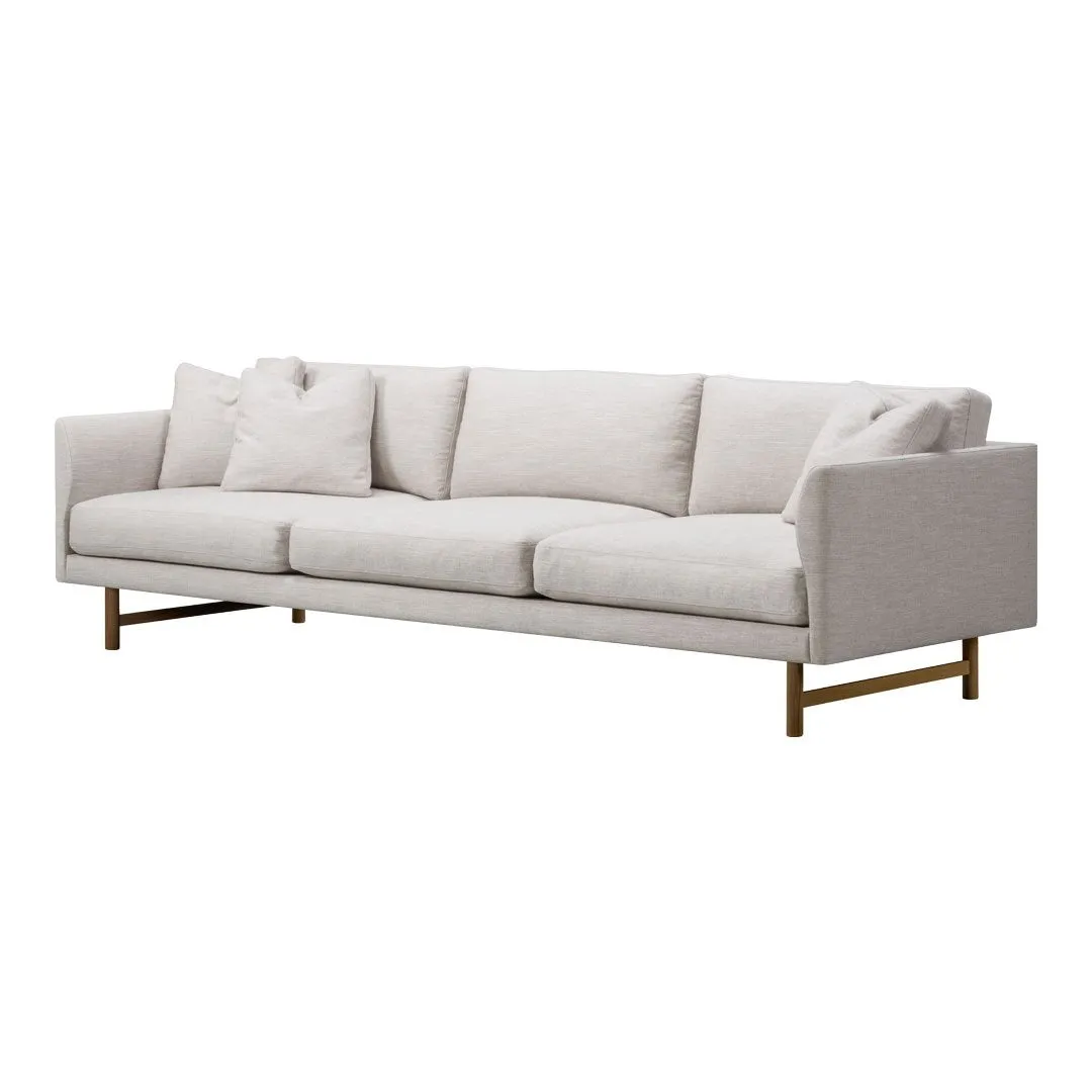 Calmo Sofa 80 - 3-Seater - Wood Base