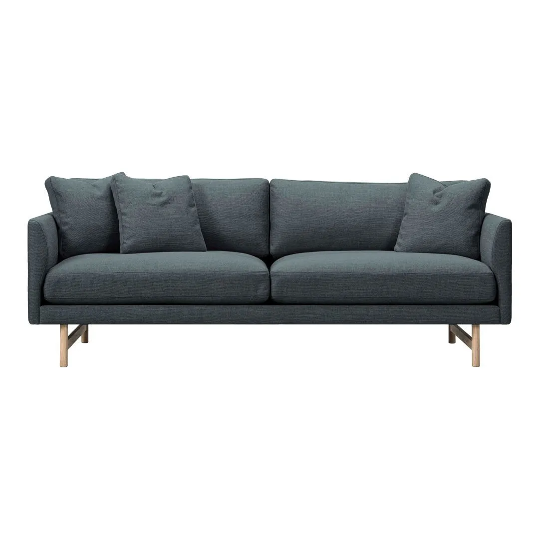 Calmo Sofa 95 - 2-Seater - Wood Base