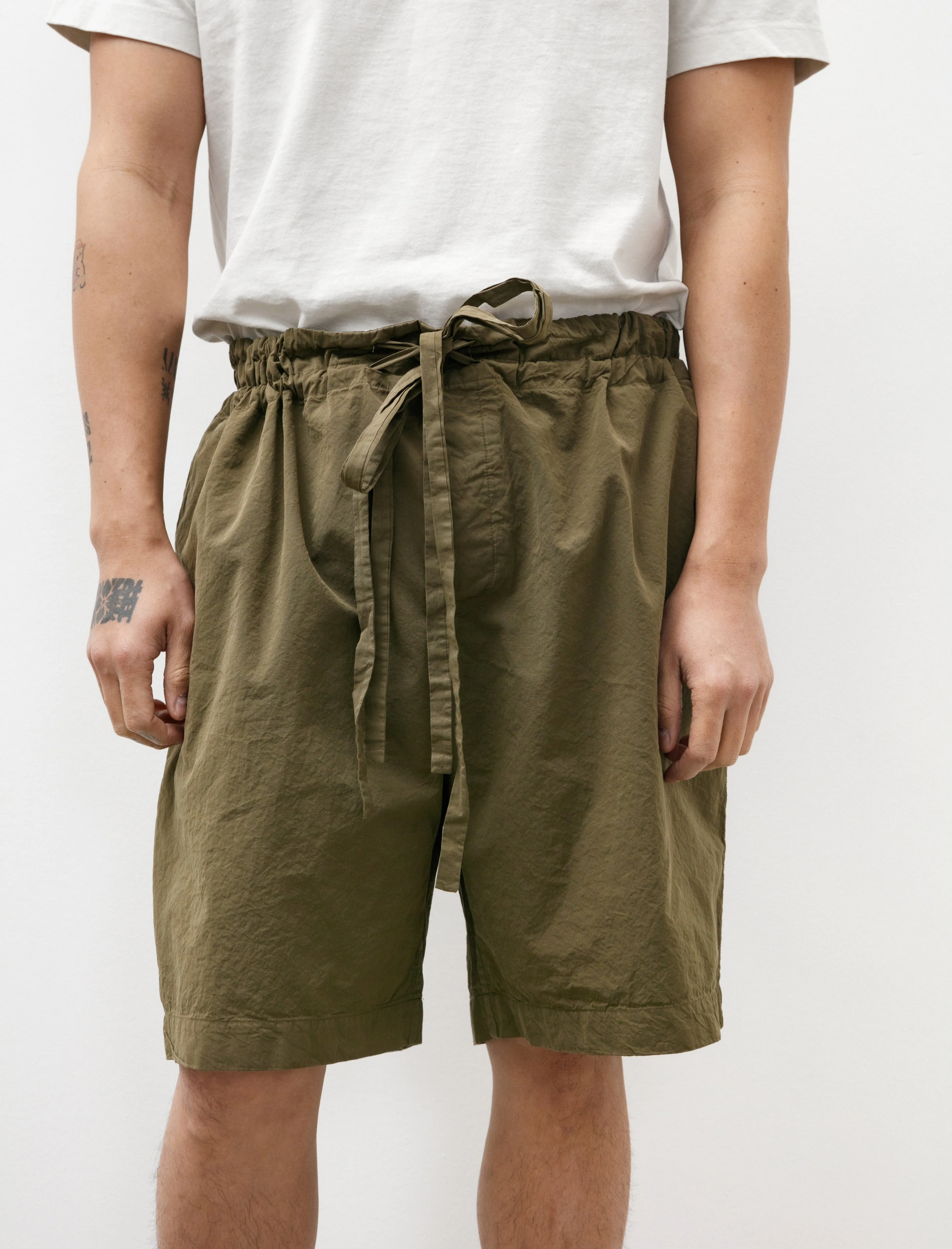 Denmark Short Paper Cotton Light Khaki