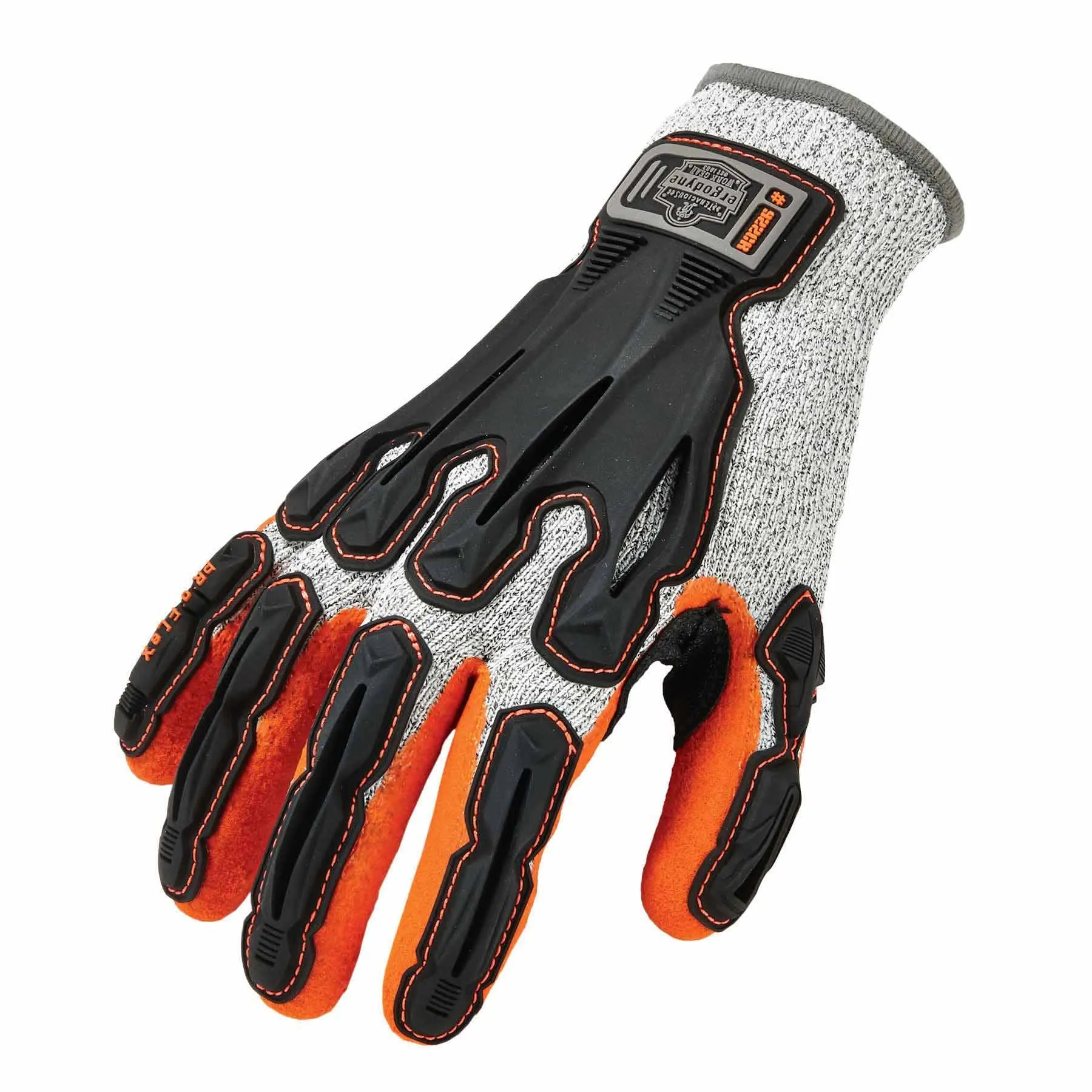 Ergodyne 17583 922CR-CASE M Gray Nitrile-Coated CR Gloves 96-Pair