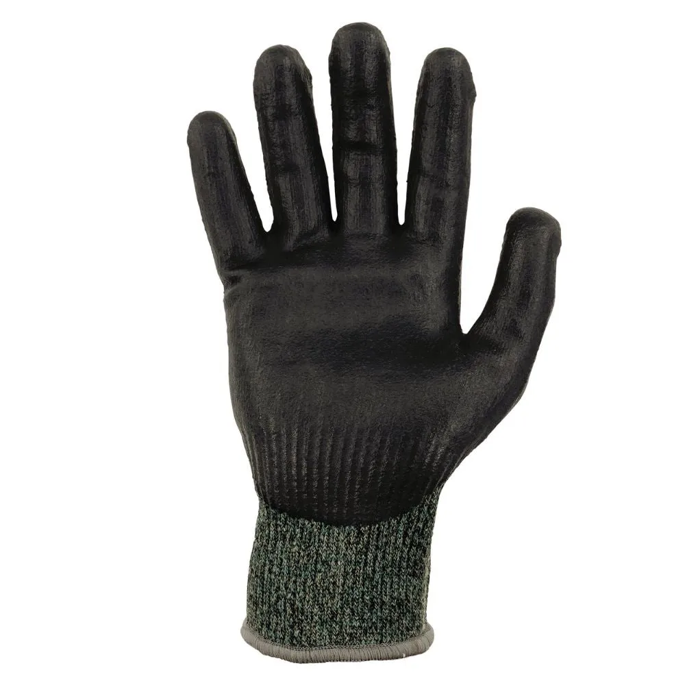 Ergodyne 18042 #7070 1-pair S Green ANSI A7 Nitrile Coated CR Gloves