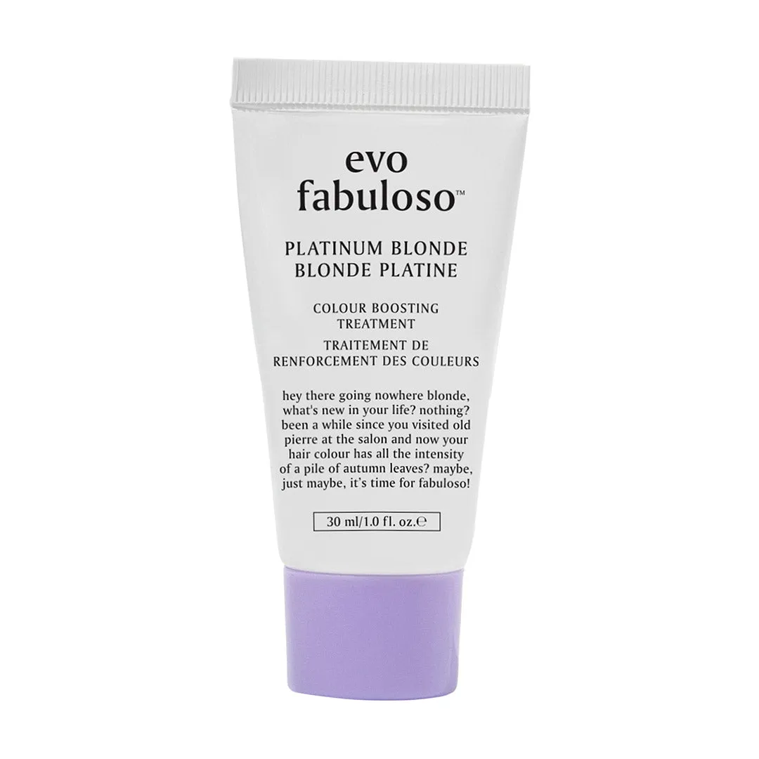 Evo Fabuloso Platinum Blonde Colour Boosting Treatment 30ml