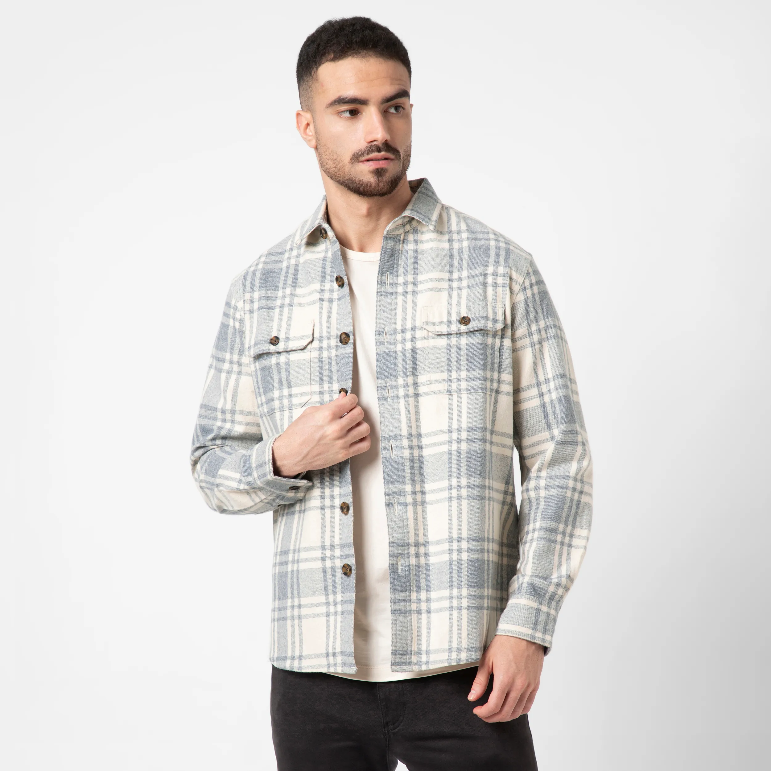 Heavyweight Flannel Overshirt