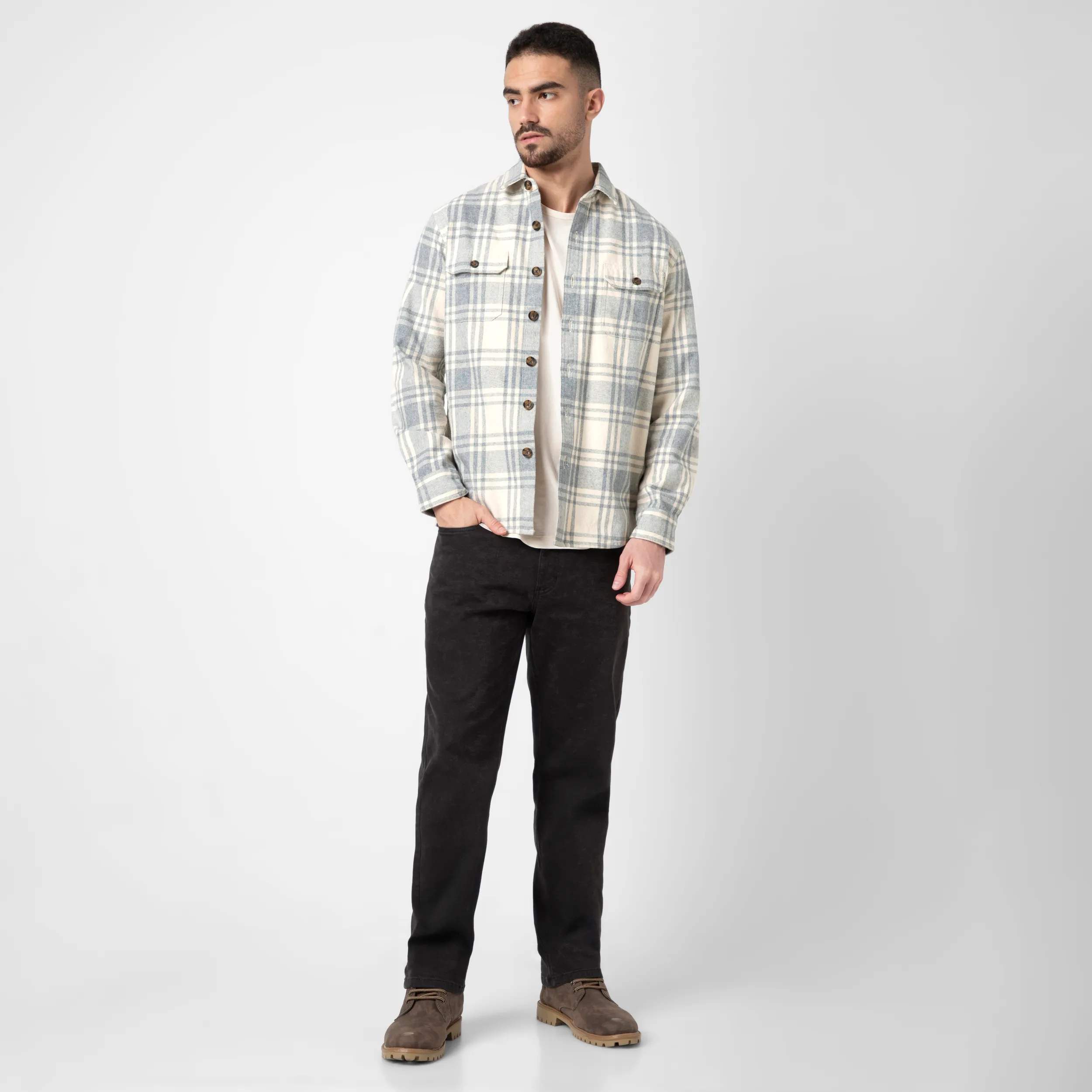 Heavyweight Flannel Overshirt