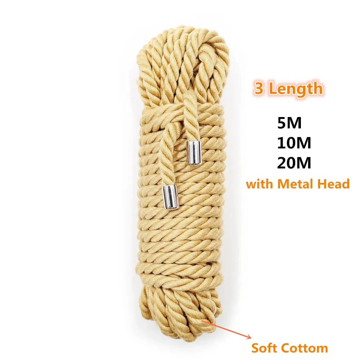 Hig Quality Japanese Bondage Rope | Soft & Durable Kinky Toy Bondage Restraint & BDSM Kits