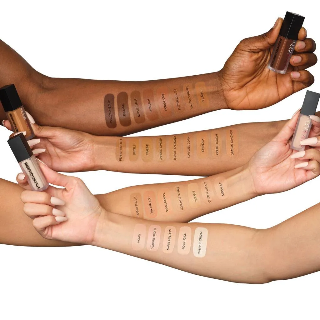 Huda Beauty #Fauxfilter Luminous Matte Buildable Coverage Crease Proof Concealer (Granola)