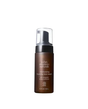 Moisturizing Foaming Face Wash with Bergamot & Sea Buckthorn