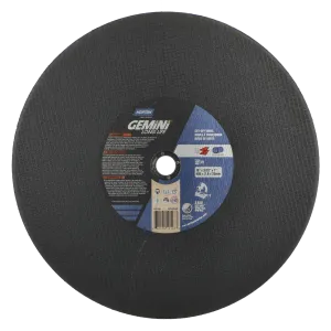 Norton 16 x 7/64 x 1 In. Gemini LF Chop Saw Cut-Off Wheel 36 P T01/41 10 Count