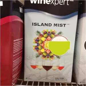 Peach Apricot Chardonnay Wine Kit (Winexpert Island Mist)