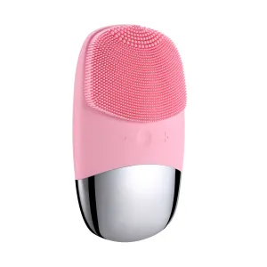 Silicone Sonic Mini Electric Facial Deep Pore Cleansing Massager Device