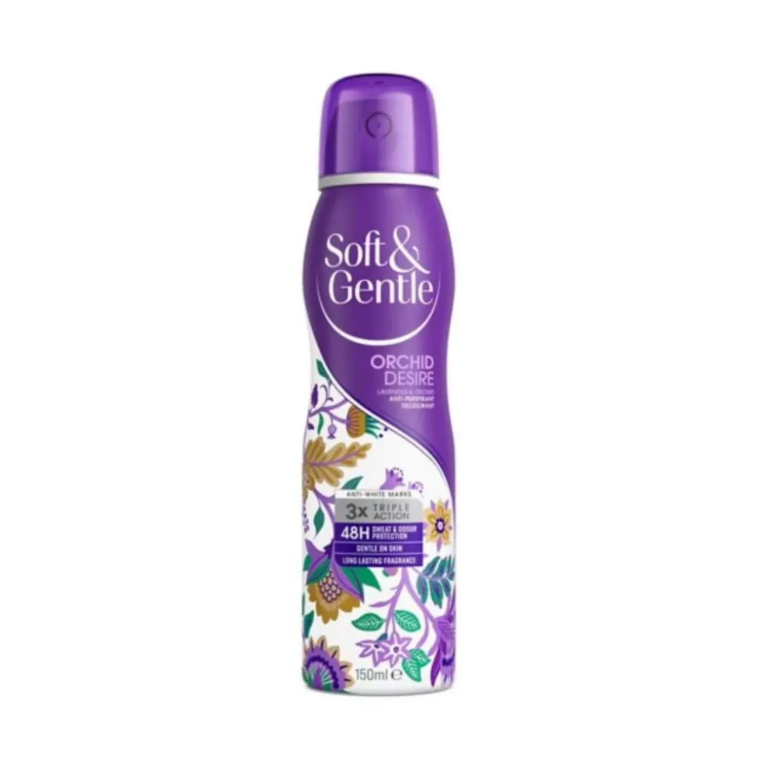 Soft & Gentle Orchid Desire Anti-Perspirant Spray 150ml (N)