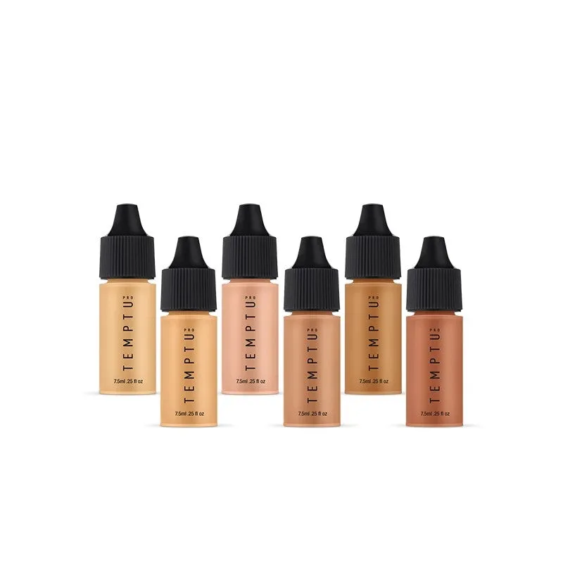 Temptu Perfect Canvas Hydra Lock Airbrush Foundation 6-Pack (Pre-order)