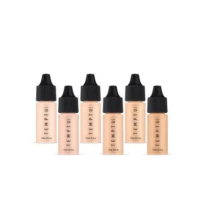 Temptu Perfect Canvas Hydra Lock Airbrush Foundation 6-Pack (Pre-order)