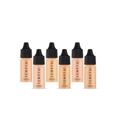 Temptu Perfect Canvas Hydra Lock Airbrush Foundation 6-Pack (Pre-order)