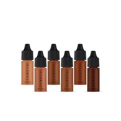 Temptu Perfect Canvas Hydra Lock Airbrush Foundation 6-Pack (Pre-order)