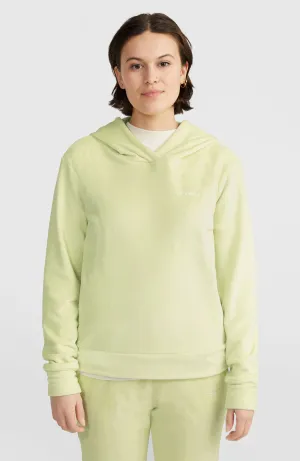 Velour Hoodie Fleece | Lime Wash