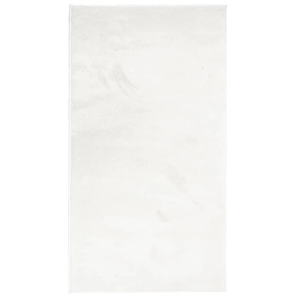 vidaXL OVIEDO Short Pile Cream Rug - Soft & Durable 80x150 cm