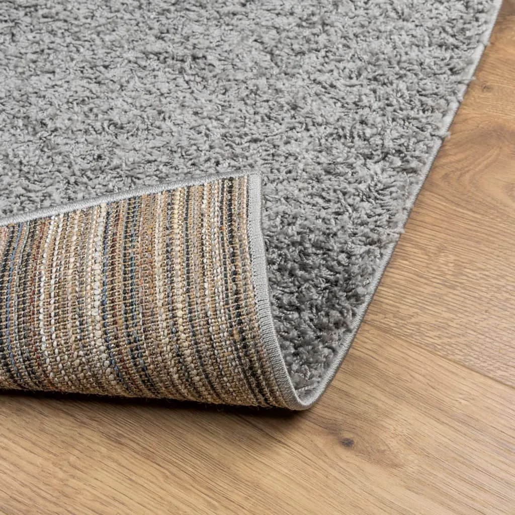 vidaXL Shaggy Rug PAMPLONA - High Pile Modern Grey Rug, 240x340 cm, Cosy & Durable