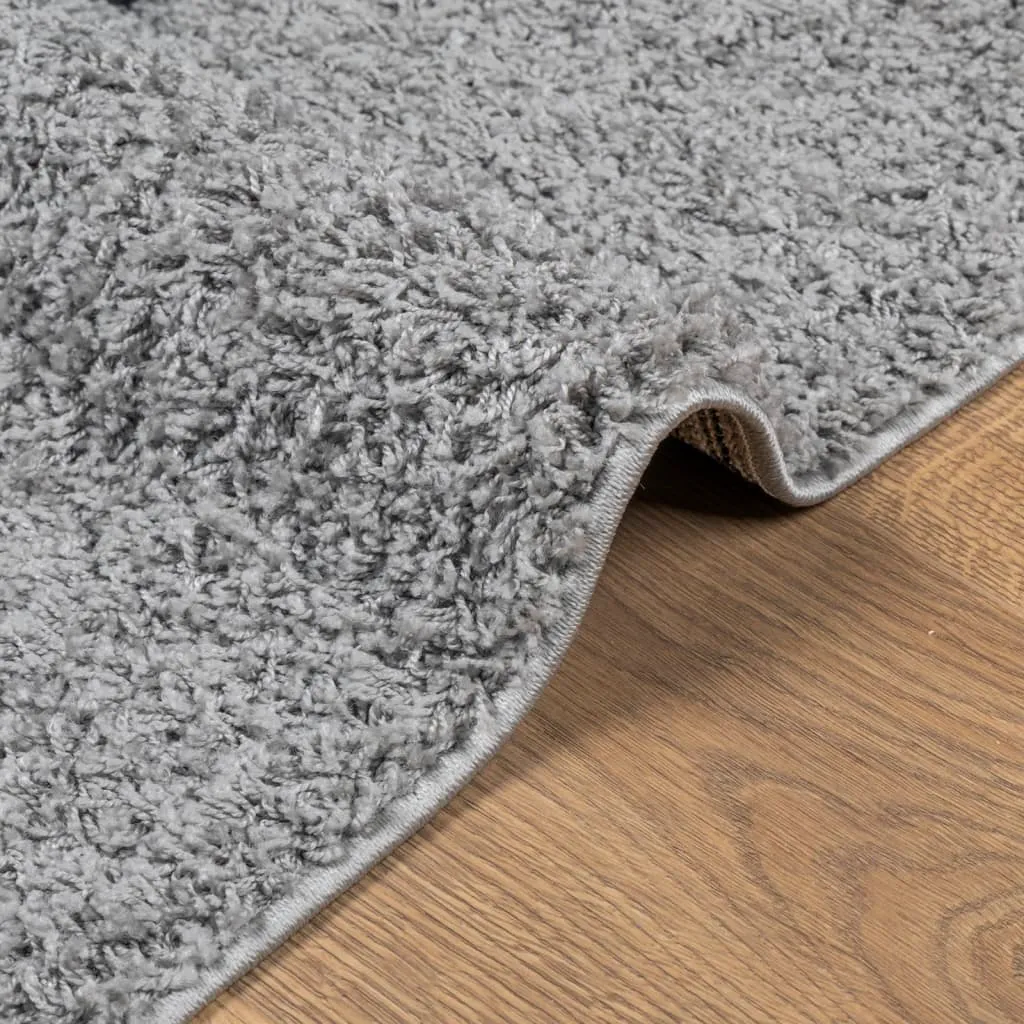 vidaXL Shaggy Rug PAMPLONA - High Pile Modern Grey Rug, 240x340 cm, Cosy & Durable