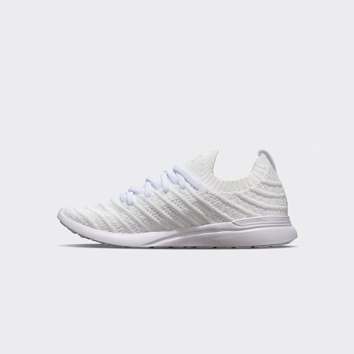 Youth's TechLoom Wave White / White